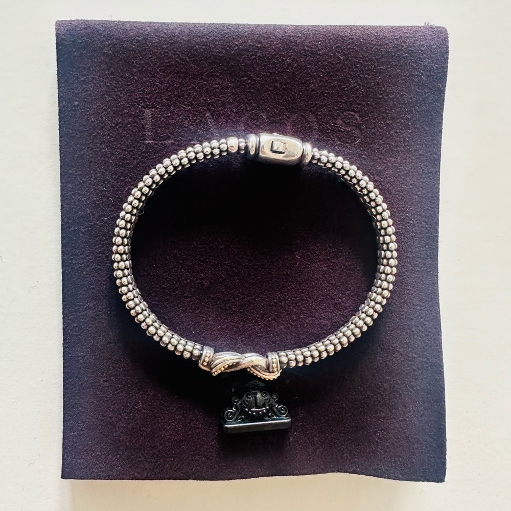 LAGOS Caviar Newport Diamond Station Bracelet
